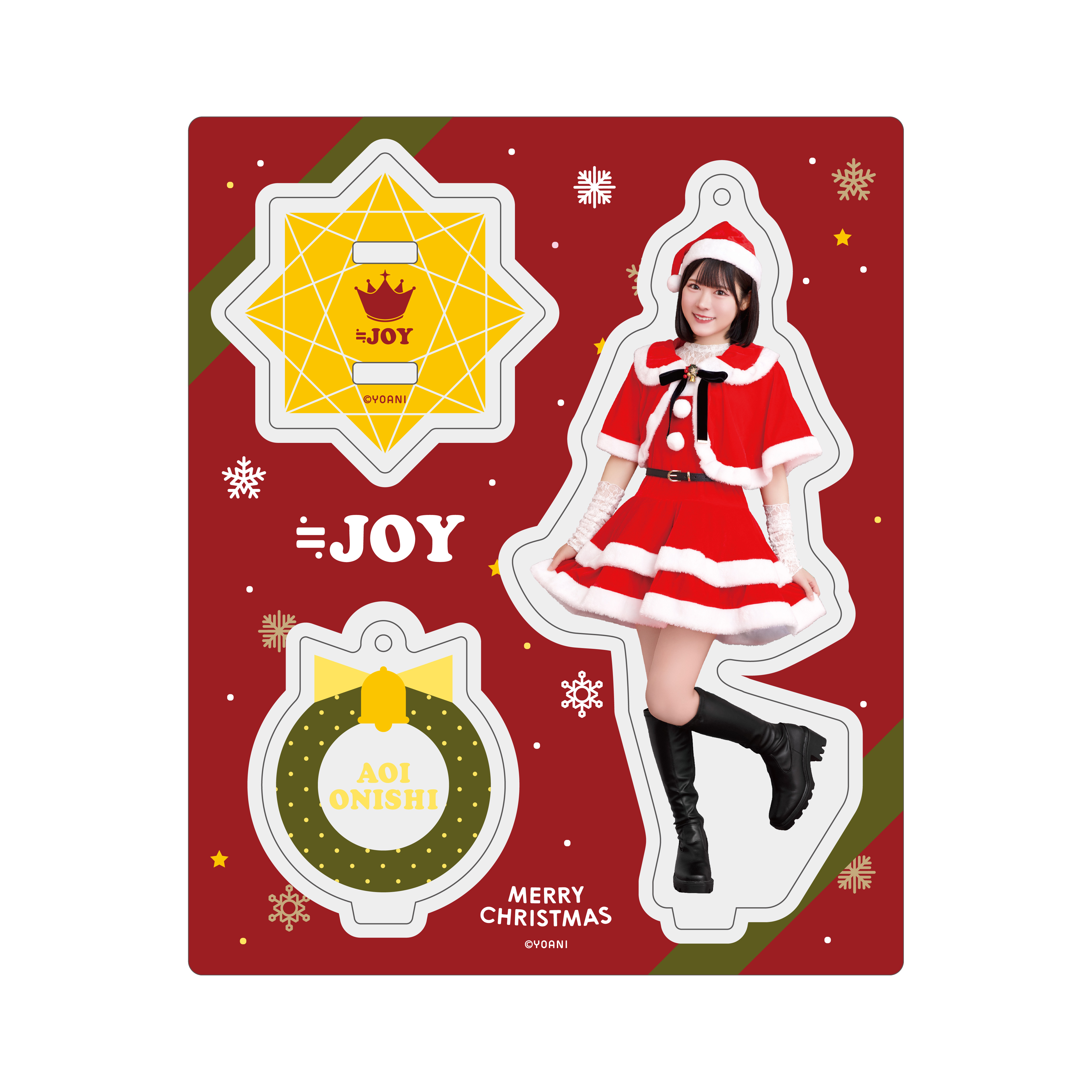 アクリルスタンドキーホルダー（サンタ2024衣装）